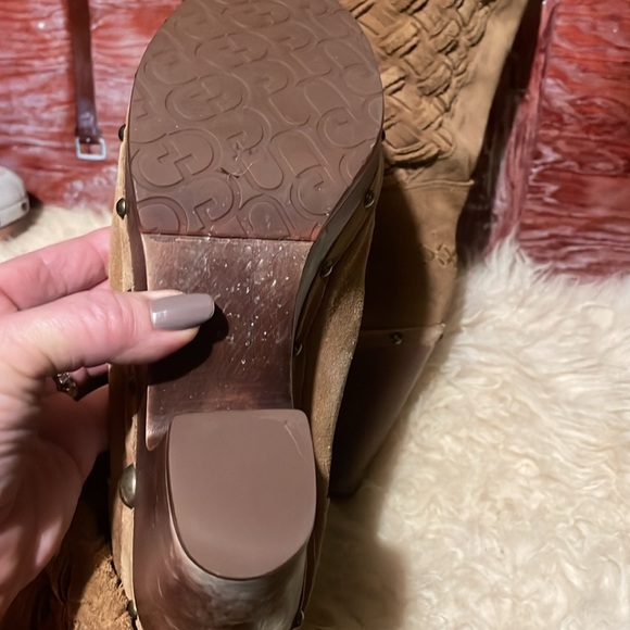 Ugg suede basket weave boots - Picture 9 of 11